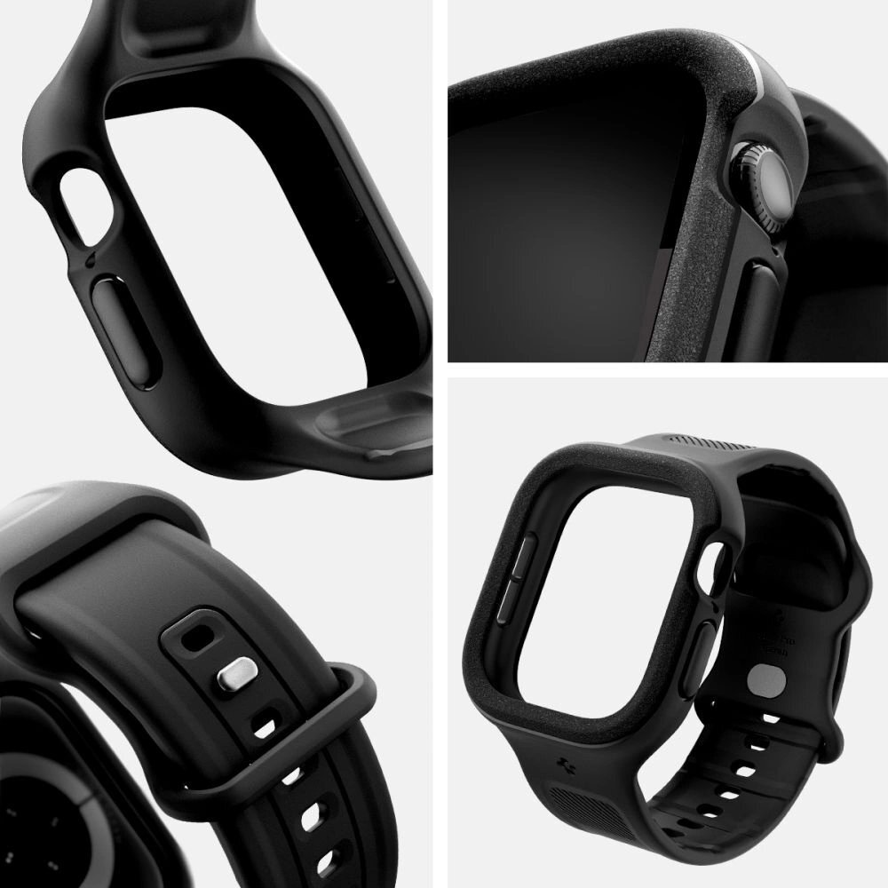 Apple Watch 42mm Spigen Vault Pro dirželis – matinės juodos spalvos 12 Apple Watch 42mm Spigen Vault Pro dirželis – matinės juodos spalvos 12