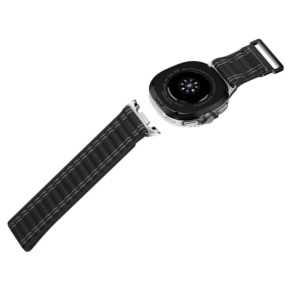 Samsung Galaxy Watch 40/44/46 mm Spigen WBF0 dirželis – juodas 10
