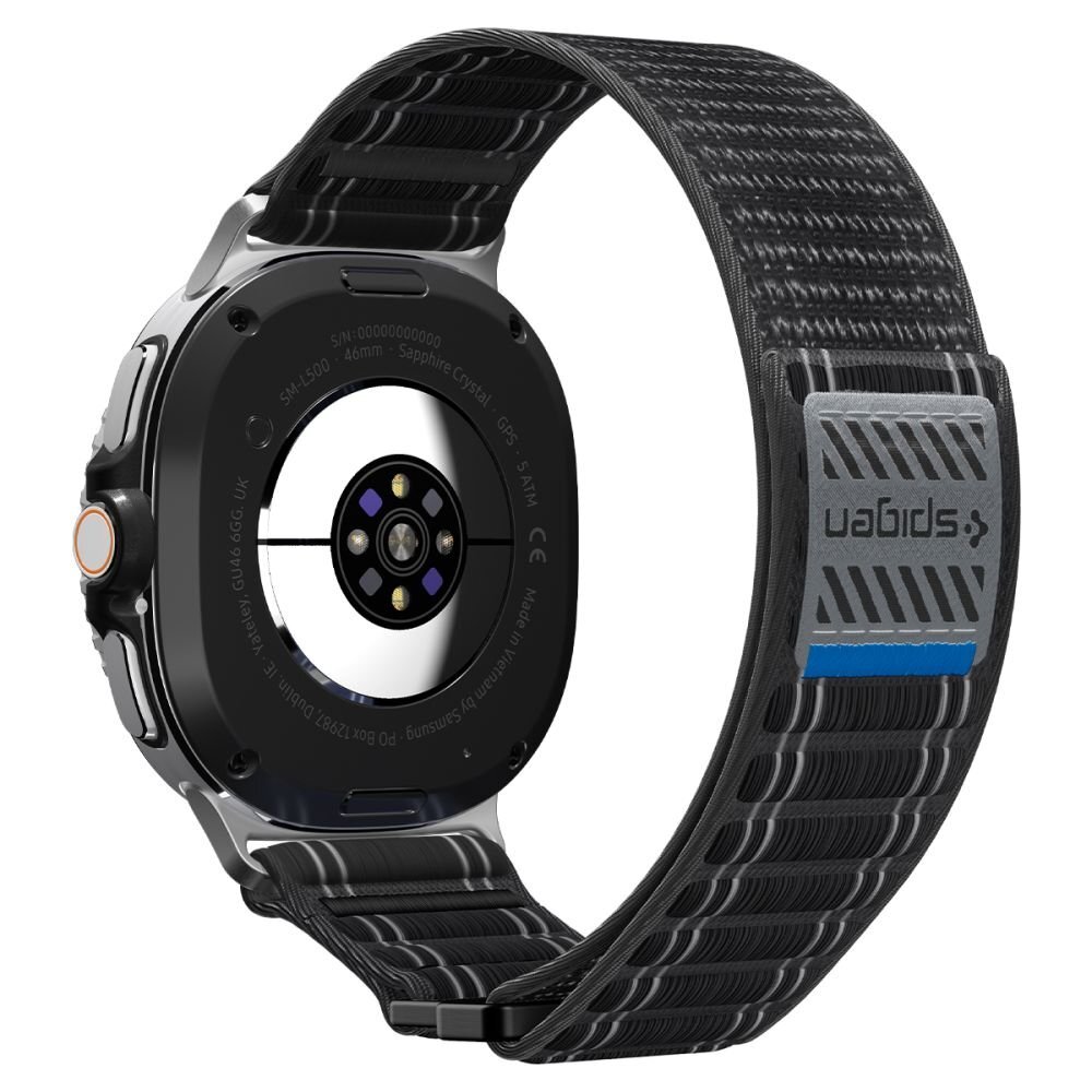 Samsung Galaxy Watch 40/44/46 mm Spigen WBF0 dirželis – juodas 6