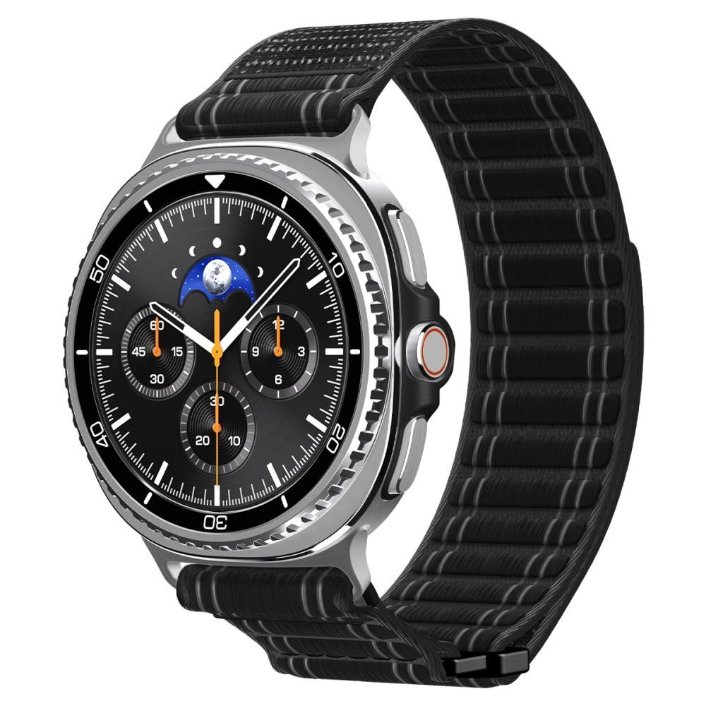 Samsung Galaxy Watch 40/44/46 mm Spigen WBF0 dirželis – juodas Samsung Galaxy Watch 40/44/46 mm Spigen WBF0 dirželis – juodas