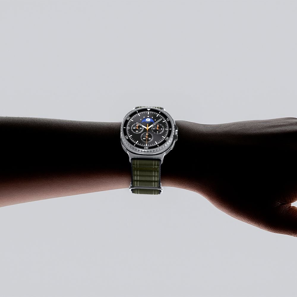 Samsung Galaxy Watch 40/44/46 mm Spigen WBF0 dirželis – žalias 11
