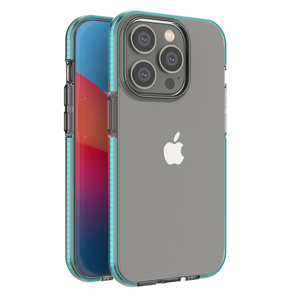 Dėklas Spring Case for iPhone 14 Pro šviesiai mėlynas Dėklas Spring Case for iPhone 14 Pro šviesiai mėlynas
