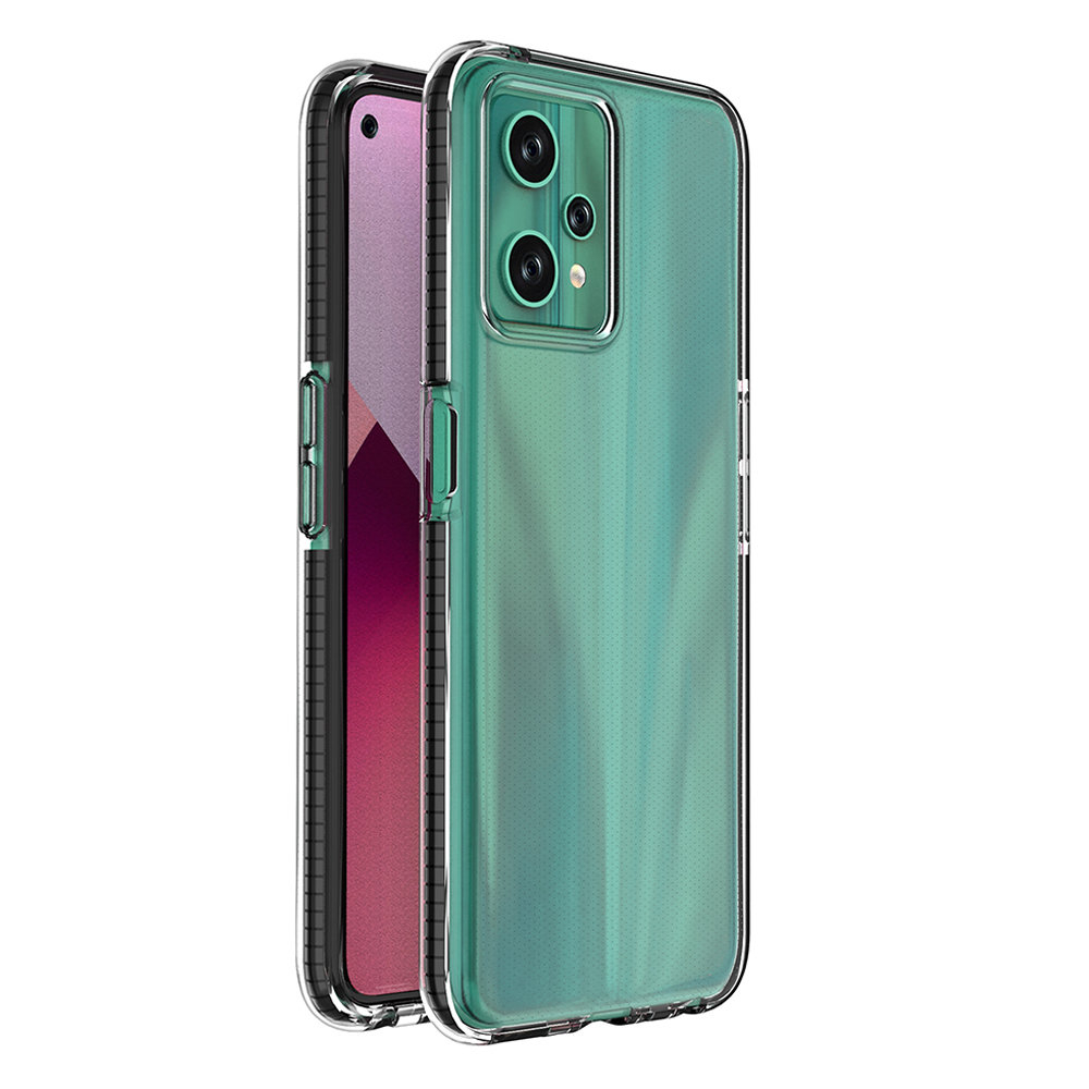 Dėklas Spring Case for Realme 9 Pro juodas Dėklas Spring Case for Realme 9 Pro juodas
