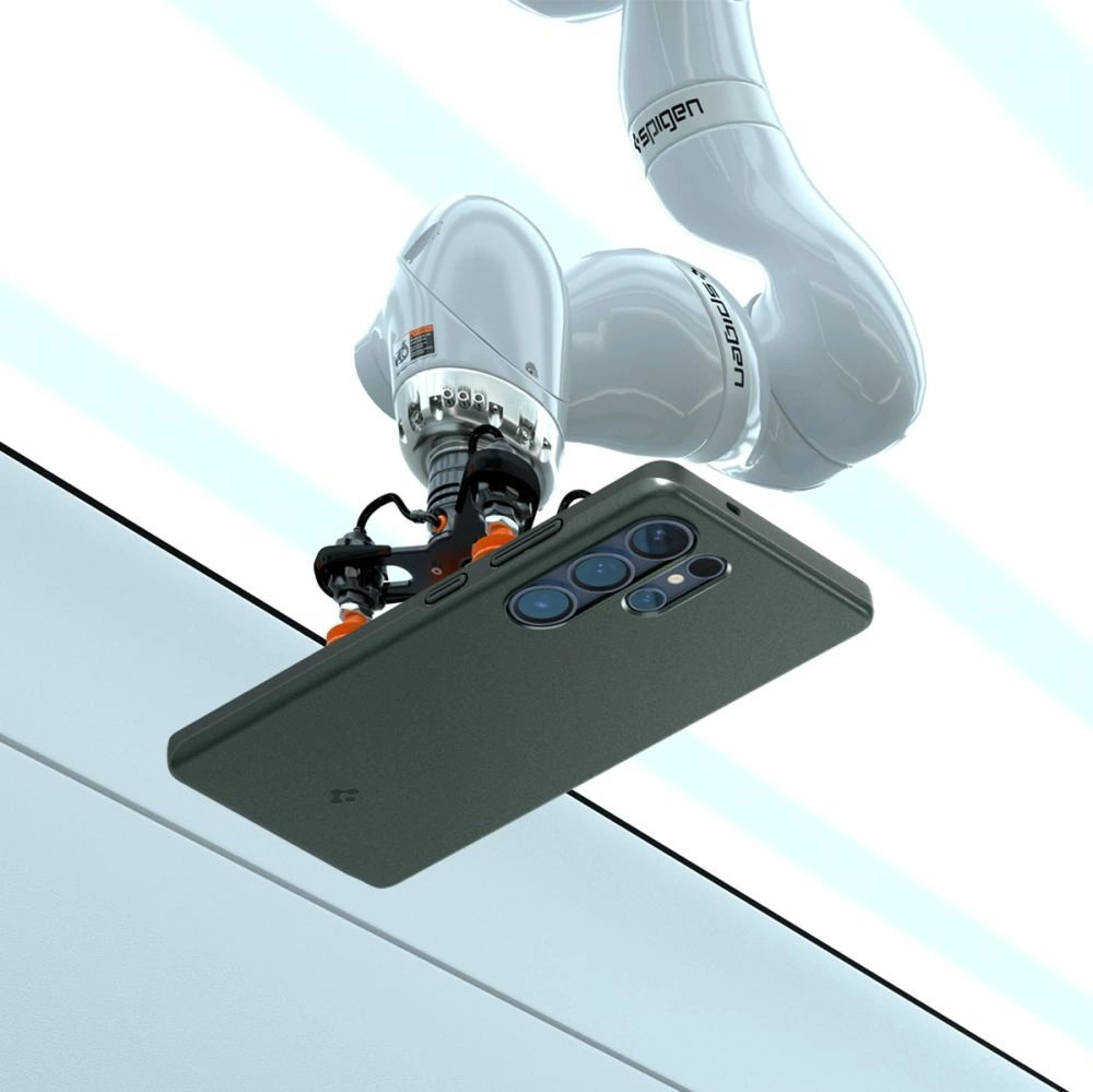 Spigen Thin Fit Mag Dėklas Samsung Galaxy S25 Ultra - Žalias 12