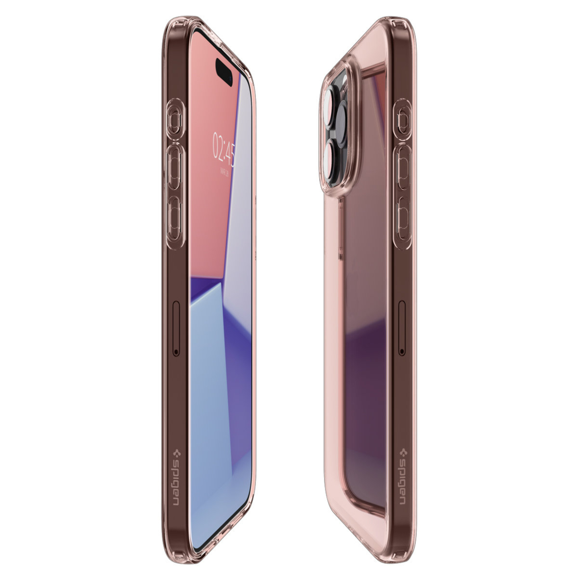 Dėklas Spigen Crystal Flex, rose crystal - iPhone 15 Pro Max 1 Dėklas Spigen Crystal Flex, rose crystal - iPhone 15 Pro Max 1