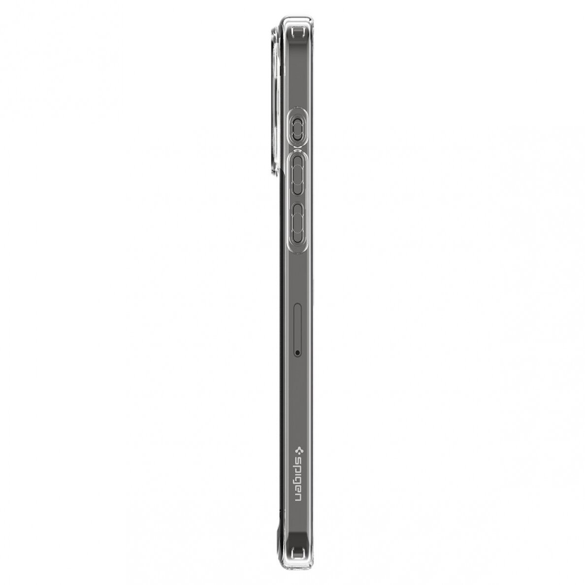 Dėklas Spigen Crystal Hybrid, crystal clear - iPhone 15 Pro Max 4