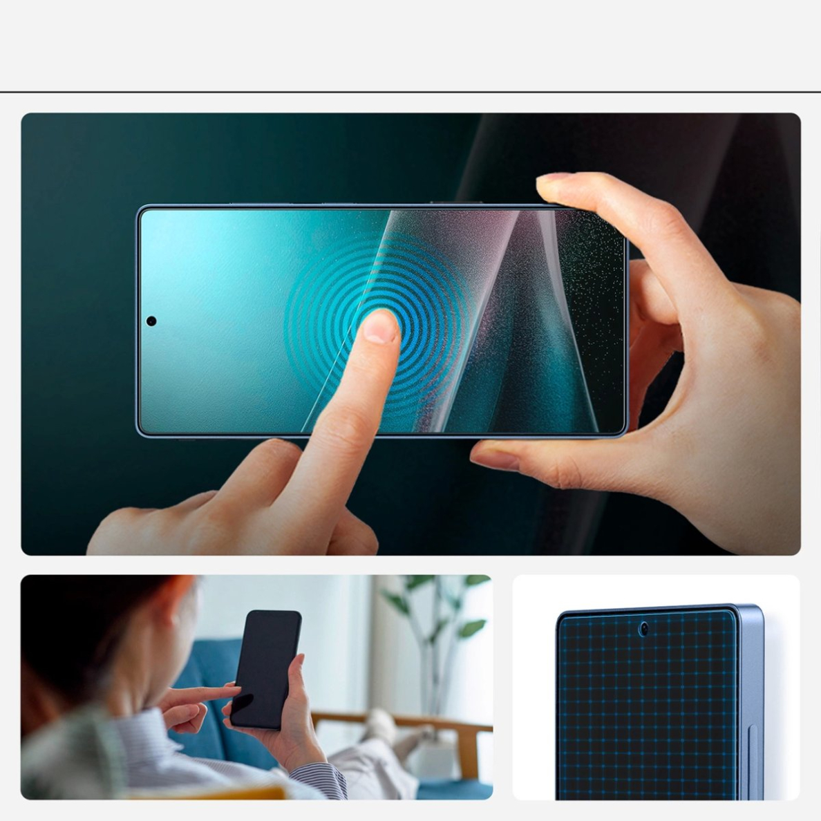 Samsung Galaxy S25 Ultra Spigen Elite Shield EZ Fit hibridinis stiklas – skaidrus 8