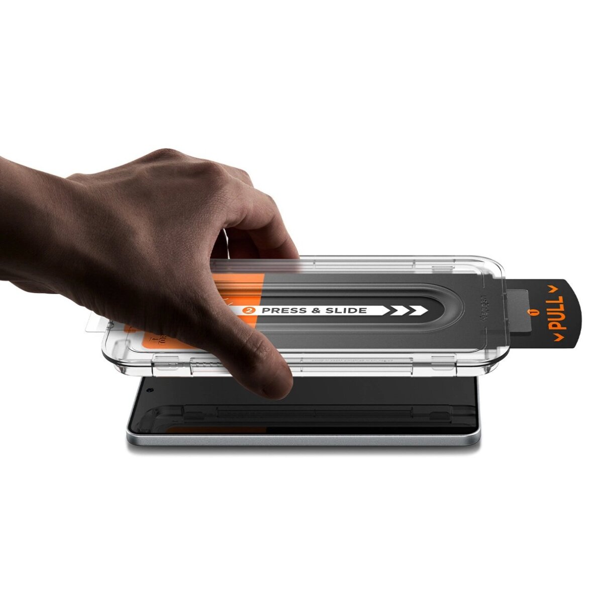 Samsung Galaxy S25 Edge Spigen Glas.TR EZ Fit Pro grūdintas stiklas 5 Samsung Galaxy S25 Edge Spigen Glas.TR EZ Fit Pro grūdintas stiklas 5