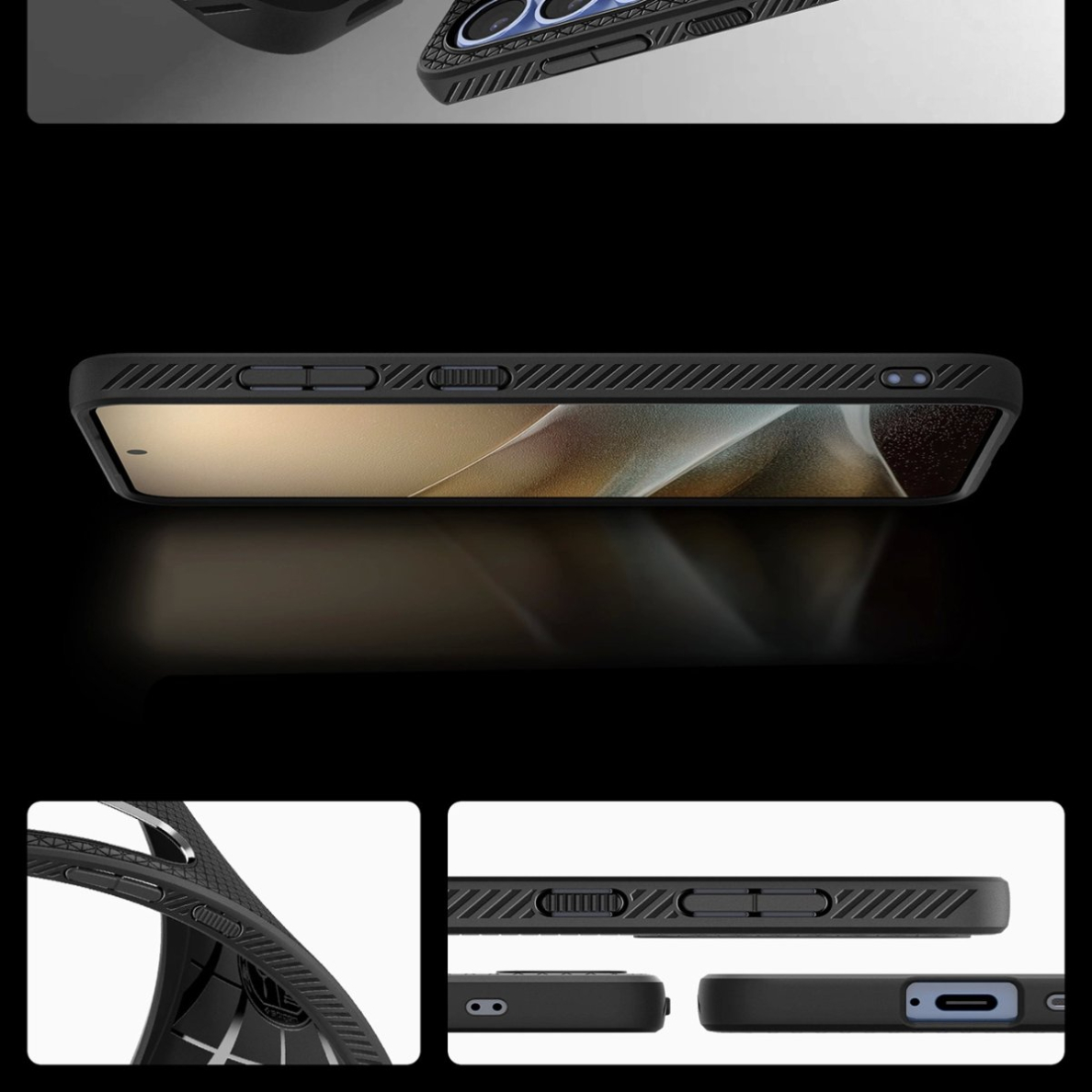 Spigen Liquid Air Dėklas Samsung Galaxy S25 - Juodas 17 Spigen Liquid Air Dėklas Samsung Galaxy S25 - Juodas 17