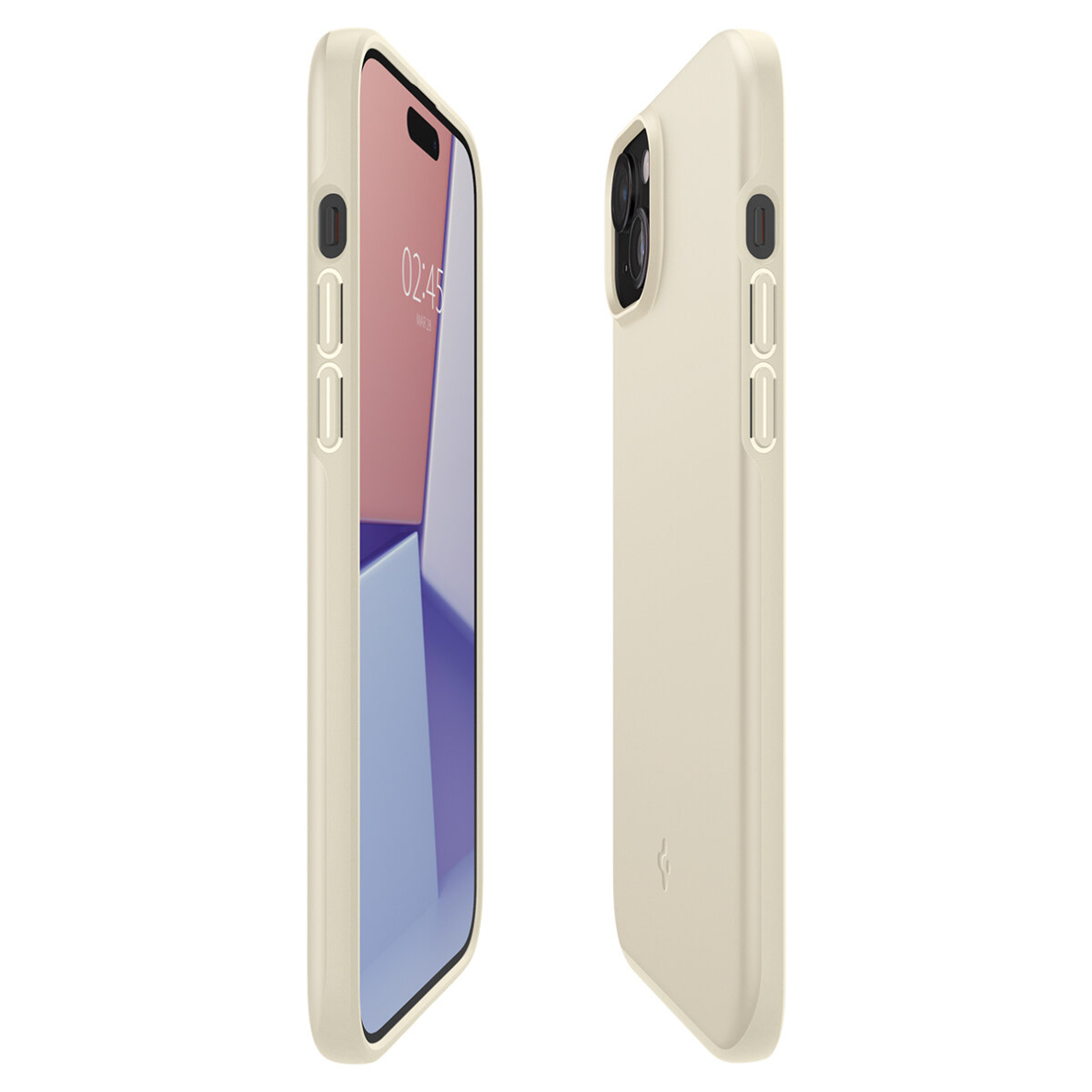 Spigen Thin Fit case for iPhone 15 Plus - beige 8 Spigen Thin Fit case for iPhone 15 Plus - beige 8