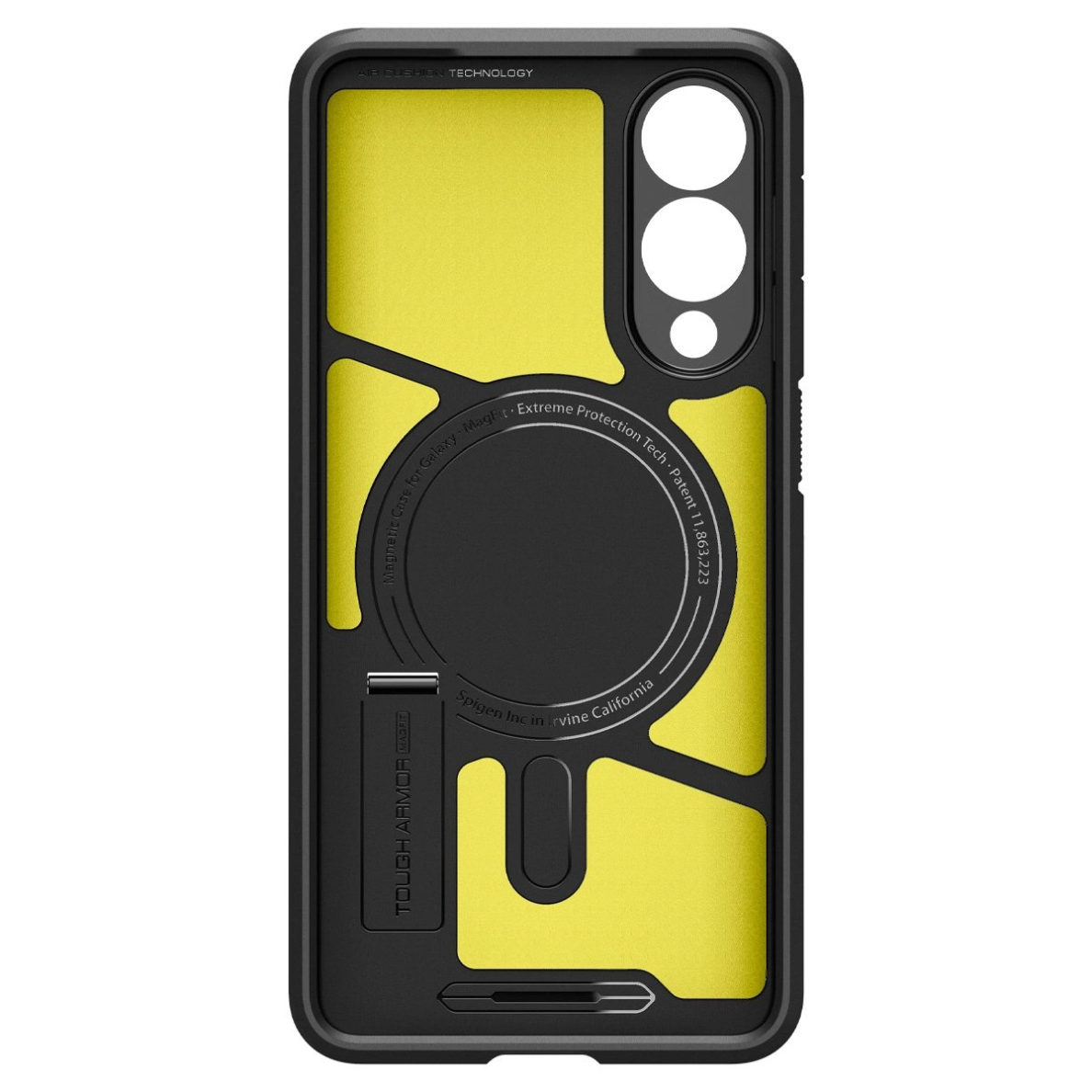 Samsung Galaxy S25 Edge Spigen Tough Armor MagSafe dėklas - juodas 3