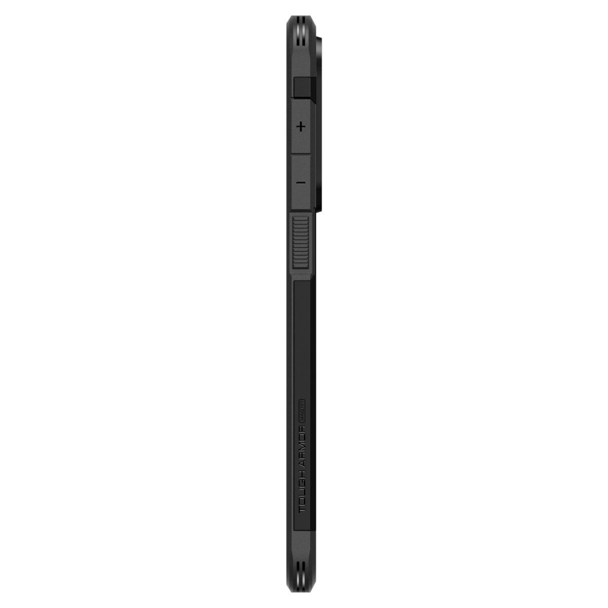 Samsung Galaxy S25 Edge Spigen Tough Armor MagSafe dėklas - juodas 4