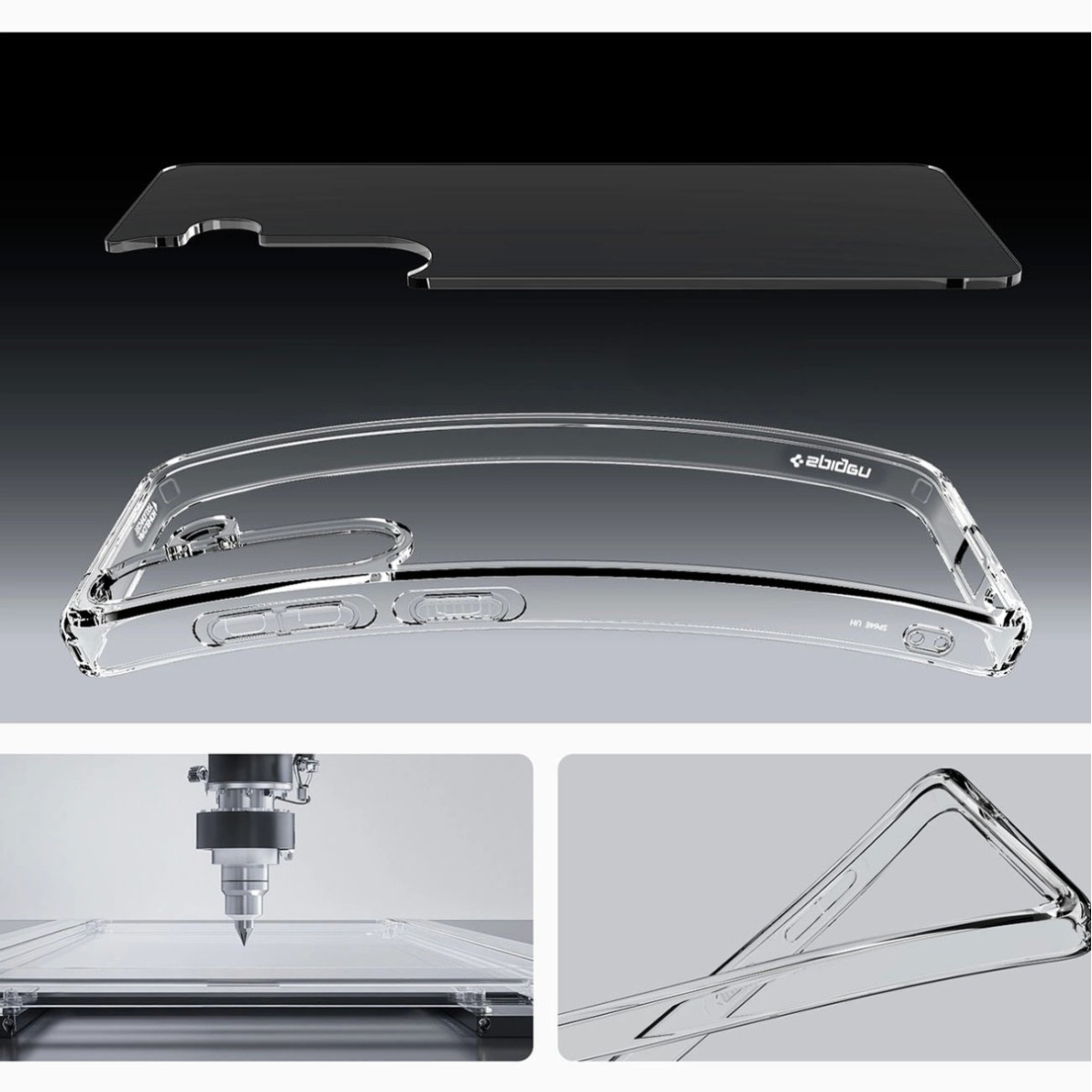 Spigen Ultra Hybrid Dėklas Samsung Galaxy S25 - Skaidrus 12 Spigen Ultra Hybrid Dėklas Samsung Galaxy S25 - Skaidrus 12