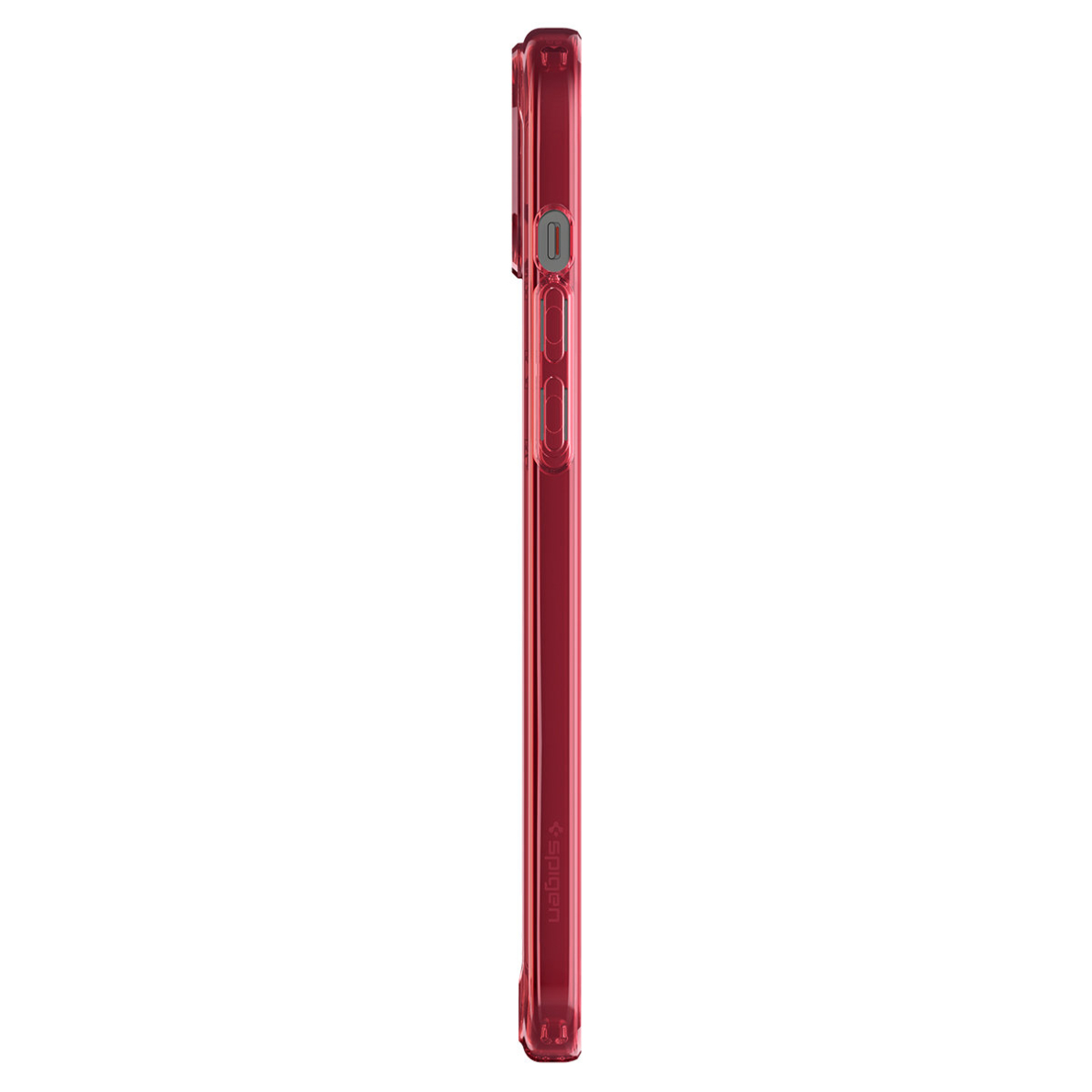 Apsauginis dėklas Spigen Ultra Hybrid, red crystal - iPhone 15 10 Apsauginis dėklas Spigen Ultra Hybrid, red crystal - iPhone 15 10