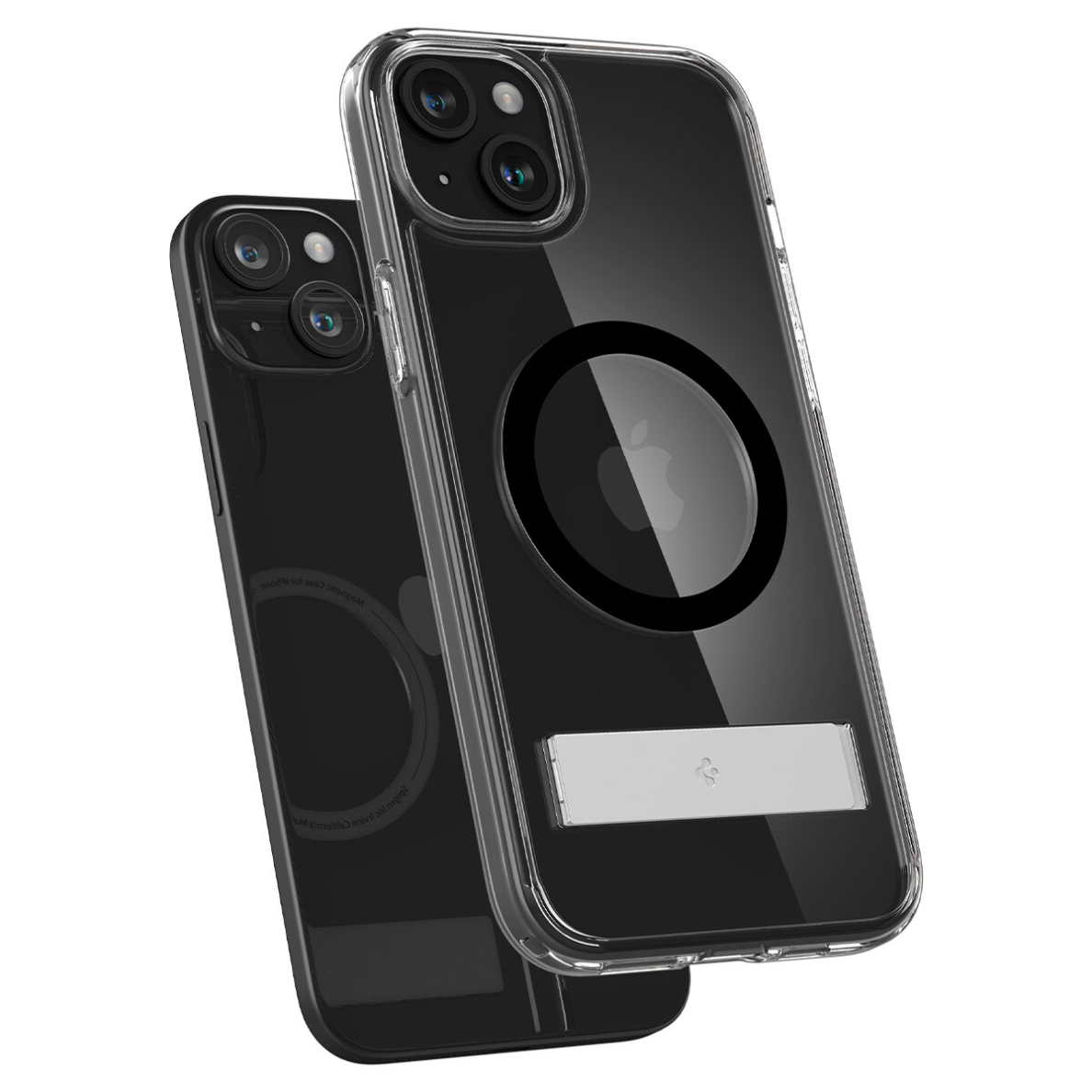Spigen Ultra Hybrid S MagSafe case with stand for iPhone 15 - black 7 Spigen Ultra Hybrid S MagSafe case with stand for iPhone 15 - black 7