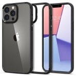 Aykštos kokybės dėklas Spigen Ultra Hybrid iPhone 13 Pro Juodas