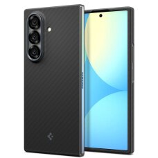 Samsung Galaxy Z Fold 7 Spigen AirSkin Aramid dėklas – juodas