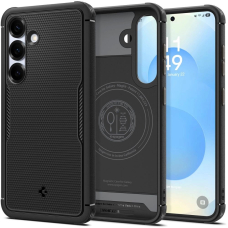 Spigen Core Armor Mag dėklas Samsung Galaxy S25 - matinės juodos