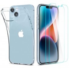 Dėklas Spigen CRYSTAL PACK IPHONE 14 PLUS Skaidrus