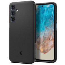 Samsung Galaxy M35 5G Spigen Essential SandBlast dėklas – juodas