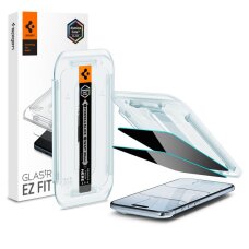 iPhone 17 Air Spigen Glas.tR EZ Fit privatumo stiklas (2 vnt.)