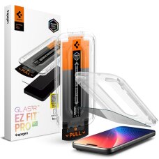 iPhone 16 Pro Max / 17 Pro Max Spigen Glas.TR EZ Fit Pro privatumo grūdintas stiklas