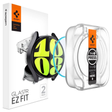 Spigen Glas.tR EZ Fit apsauginis stiklas Samsung Galaxy Watch 7 (40 mm) – 2 vnt.