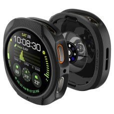 Samsung Galaxy Watch 8 44mm dėklas Spigen Liquid Air – matinės juodos spalvos