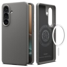 Samsung Galaxy S26+ Spigen Liquid Air Mag MagSafe dėklas – pilkas Samsung Galaxy S26+ Spigen Liquid Air Mag MagSafe dėklas – pilkas