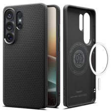 Samsung Galaxy S26 Ultra Spigen Liquid Air Mag MagSafe dėklas – juodas