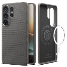 Samsung Galaxy S26 Ultra Spigen Liquid Air Mag MagSafe dėklas – pilkas