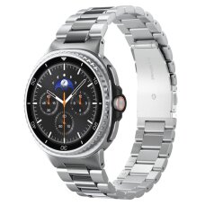 Samsung Galaxy Watch 40/44/46 mm Spigen Modern Fit dirželis – sidabrinis