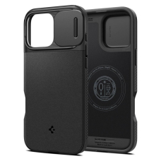 Spigen Optik Armor Mag Dėklas with MagSafe skirtas iPhone 16 Pro Max - Juodas