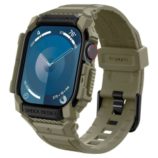 Apple Watch 10 (46mm) Spigen Rugged Armor „Pro“ dirželis – žalias