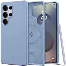 Samsung Galaxy S25 Ultra – Spigen Silicone Fit Mag dėklas - Mėlynas