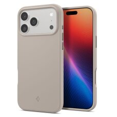 iPhone 17 Pro Max Spigen Silicone Fit dėklas su MagSafe – pilkas