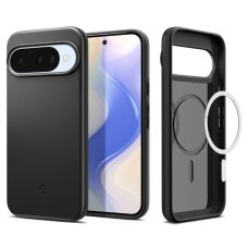 Google Pixel 10 / 10 Pro dėklas Spigen Thin Fit Mag, MagSafe – juodas