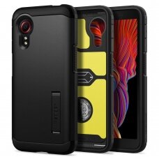 AUKŠTOS KOKYBĖS DĖKLAS SPIGEN TOUGH ARMOR GALAXY XCOVER 5 JUODAS