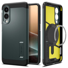 Samsung Galaxy S25 Edge Spigen Tough Armor MagSafe dėklas - žalias/juodas
