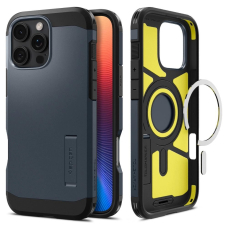 Spigen Tough Armor MagSafe Dėklas su stoveliu skirtas iPhone 16 Pro Max - Tamsiai Pilkas