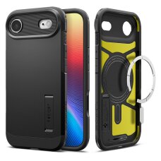 iPhone 17 Air dėklas Spigen Tough Armor „T“ su MagSafe – juodas