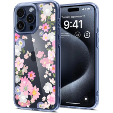 Spigen Ultra Hybrid iPhone 15 Pro Dėklas - Permatomas