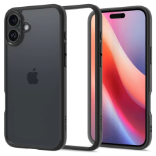 Spigen Ultra Hybrid iPhone 16 Plus Dėklas - Matinis Juodas