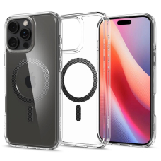 Spigen Ultra Hybrid Mag Anglies pluošto Dėklas with MagSafe skirtas iPhone 16 Pro - Tamsiai Pilkas