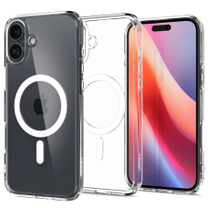 Spigen Ultra Hybrid Mag Dėklas with MagSafe skirtas iPhone 16 Plus - Baltas