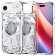 iPhone 17 Air dėklas Spigen Ultra Hybrid MagSafe Zero One – baltas