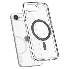 Spigen Ultra Hybrid MagSafe Dėklas skirtas iPhone SE 4 (2025) Anglies pluošto - Permatomas