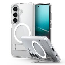 Samsung Galaxy S26+ Spigen Ultra Hybrid S Mag MagSafe dėklas – skaidrus ir baltas Samsung Galaxy S26+ Spigen Ultra Hybrid S Mag MagSafe dėklas – skaidrus ir baltas