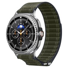 Samsung Galaxy Watch 40/44/46 mm Spigen WBF0 dirželis – žalias