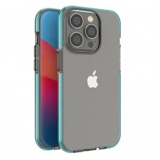 Dėklas Spring Case for iPhone 14 Pro šviesiai mėlynas